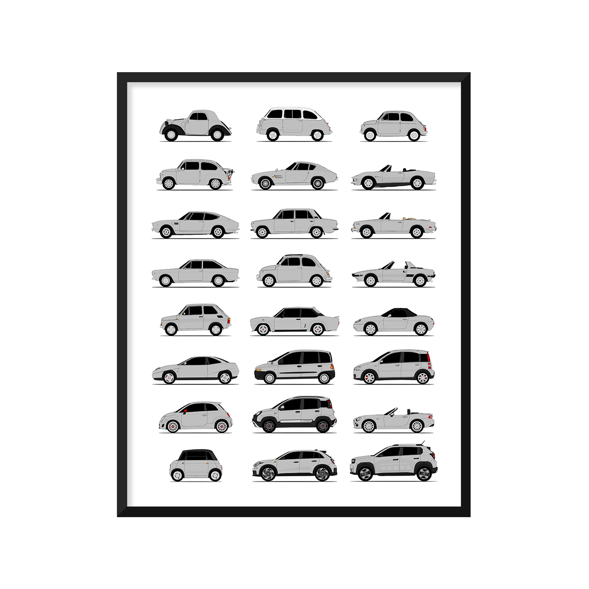 Fiat Generations (Side Profile)