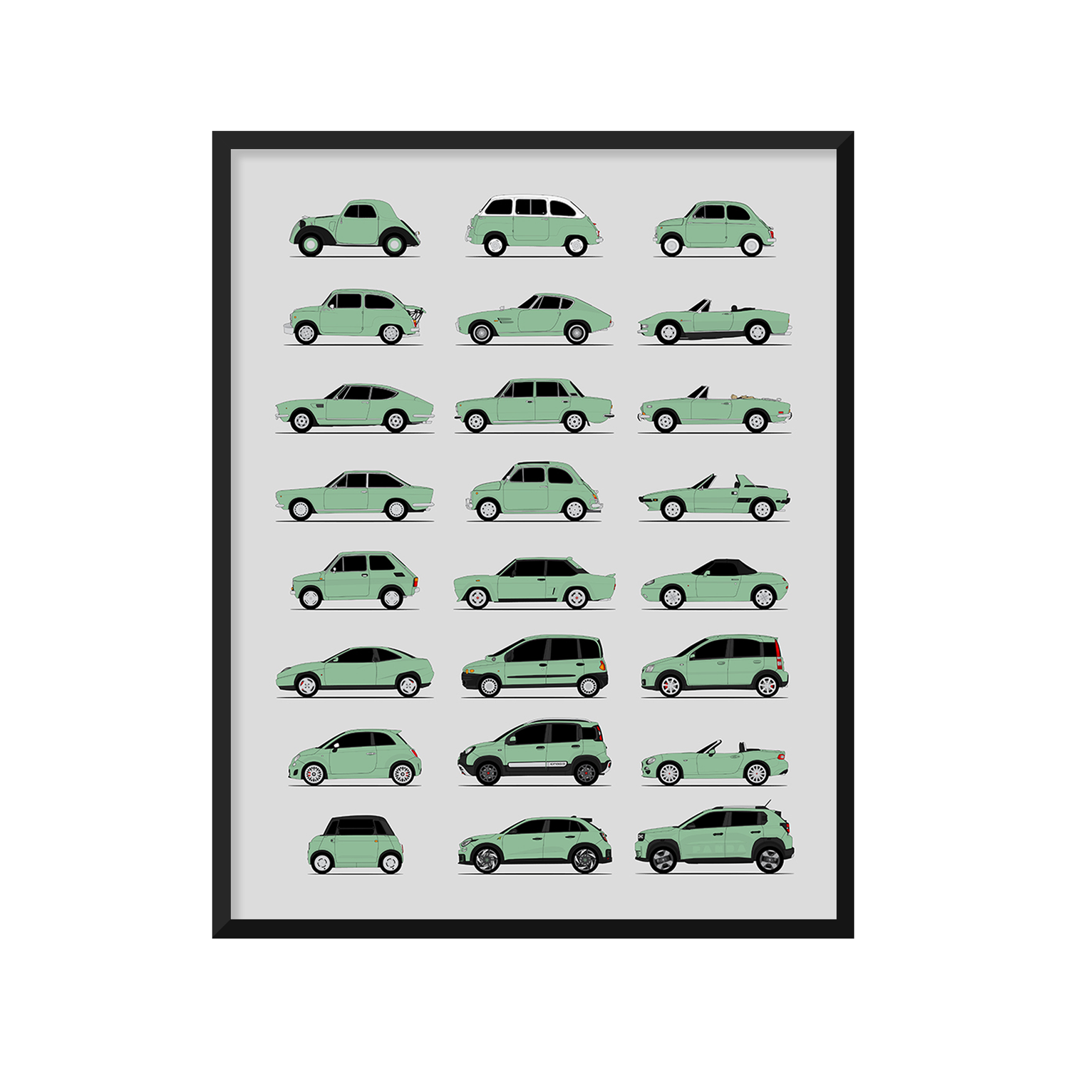 Fiat Generations (Side Profile)