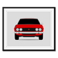 Fiat Dino Coupe (1966-1973) Poster