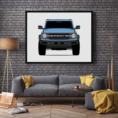 Ford Bronco (2021-Present) Badlands Wildtrak First Edition Poster