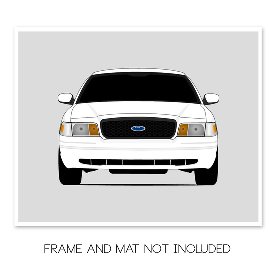 Ford Crown Victoria (1998-2012) Poster