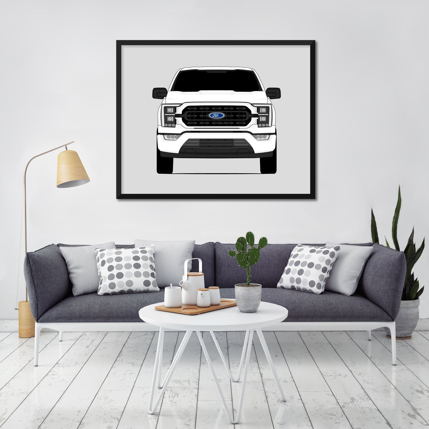 Ford F-150 XL (2021-2023) Gen 14 Poster