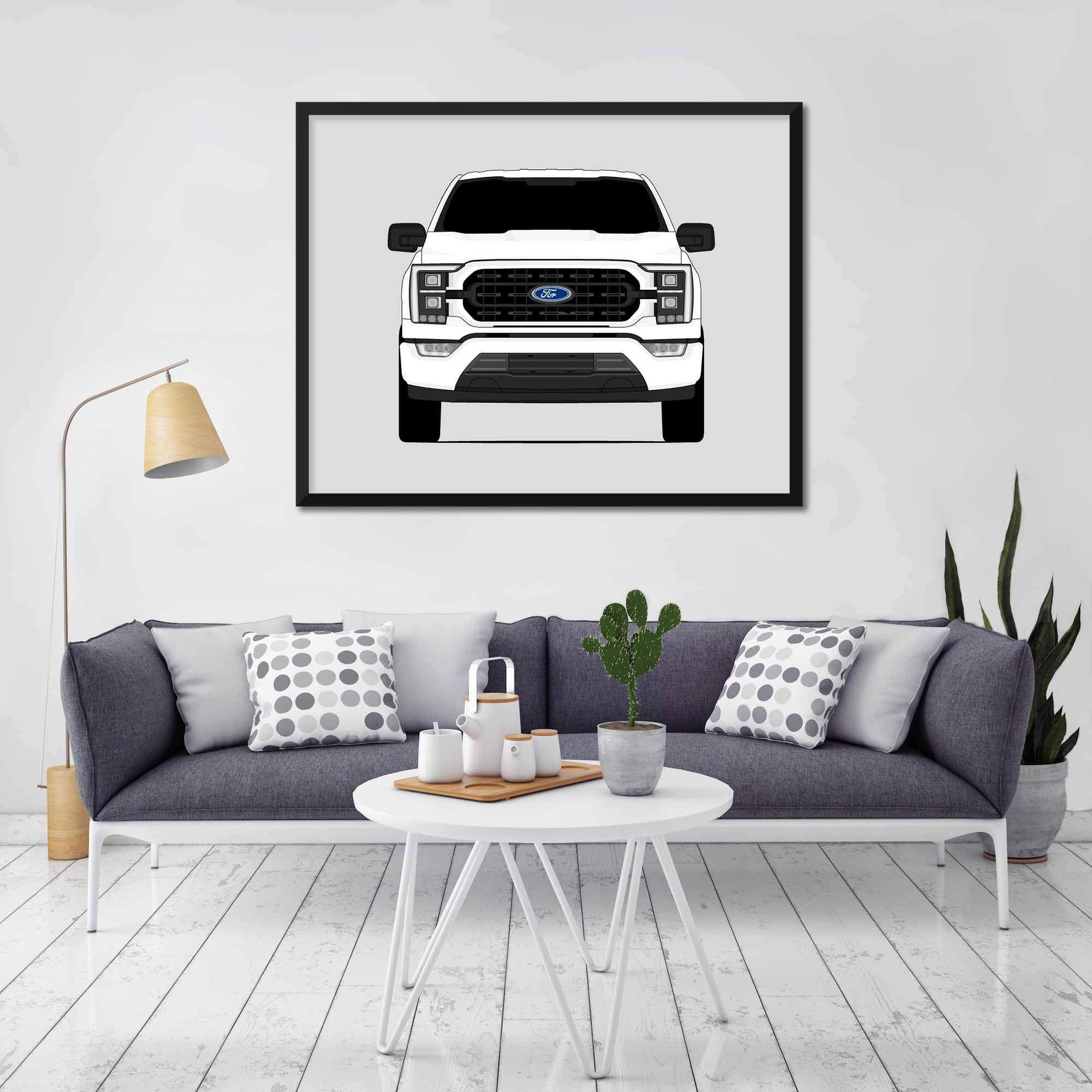 Ford F-150 XL (2021-2023) Gen 14 Poster