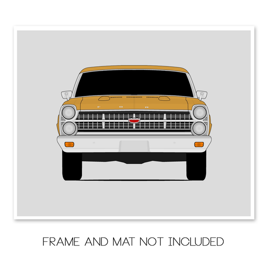 Ford Fairlane GTA (1966-1967) Poster