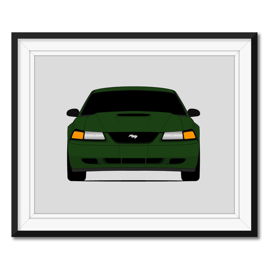Ford Mustang Bullitt (2001) SN95 Poster