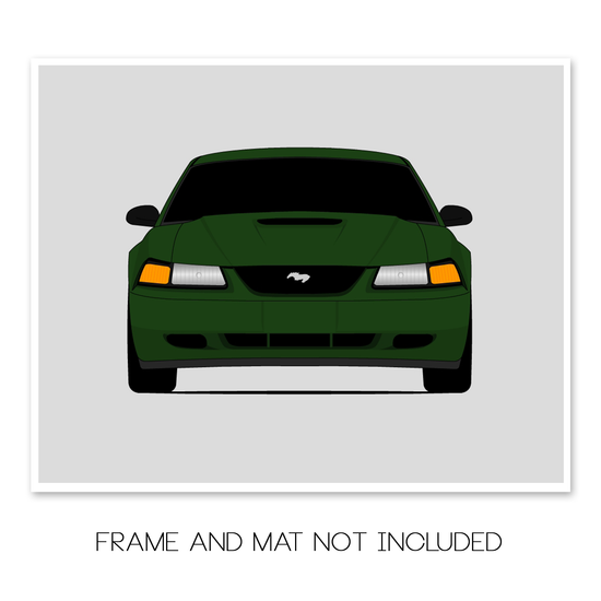 Ford Mustang Bullitt (2001) SN95 Poster
