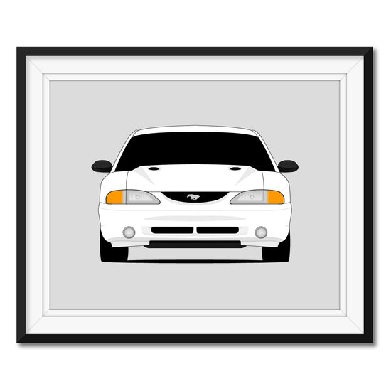 Ford Mustang SVT Cobra 1996-1998 Poster