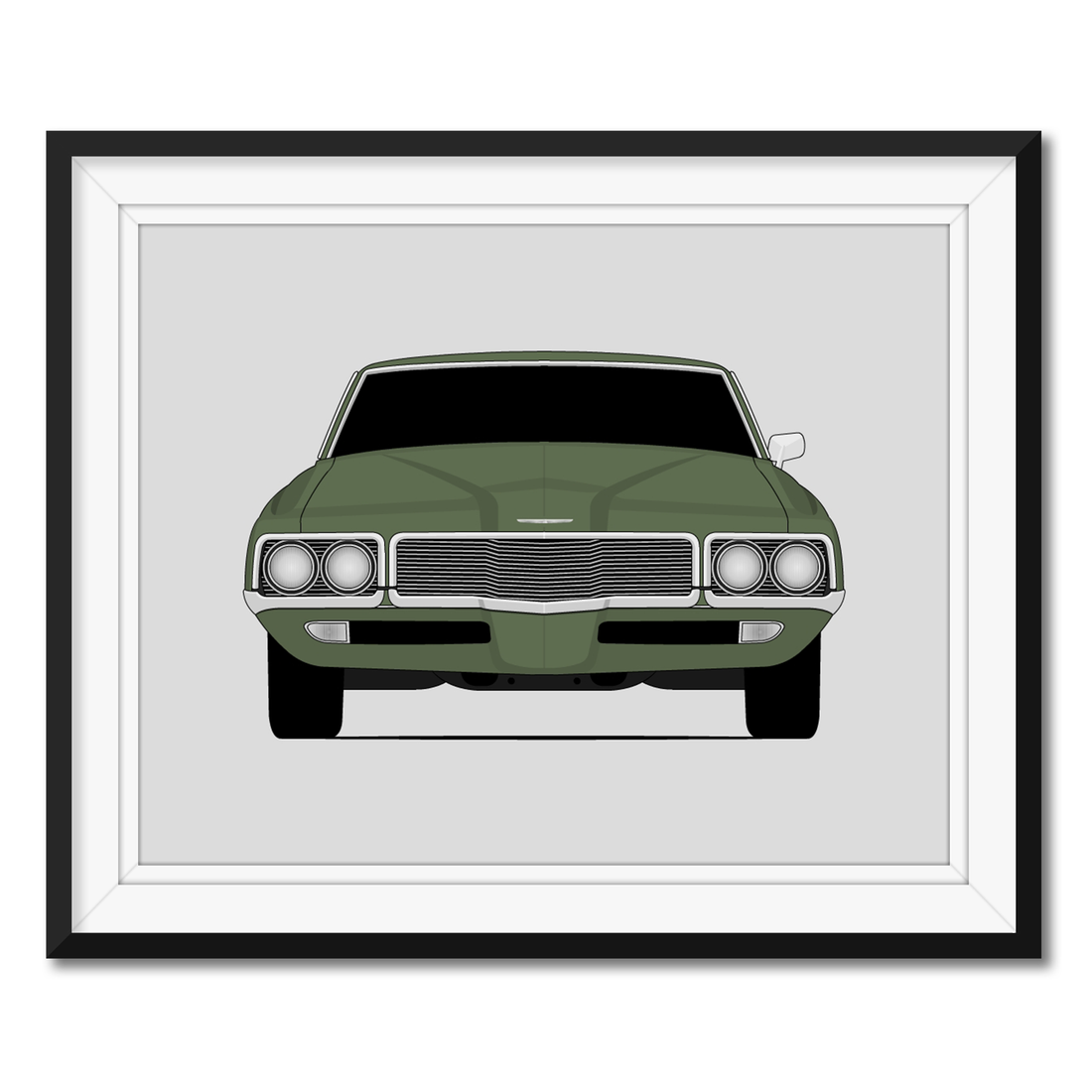 Ford Thunderbird (1970-1971) Gen 5 Poster