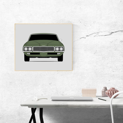Ford Thunderbird (1970-1971) Gen 5 Poster