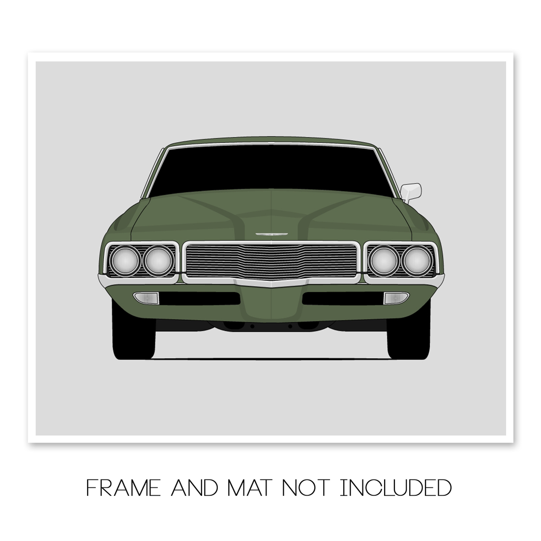 Ford Thunderbird (1970-1971) Gen 5 Poster