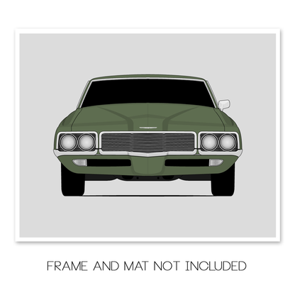 Ford Thunderbird (1970-1971) Gen 5 Poster