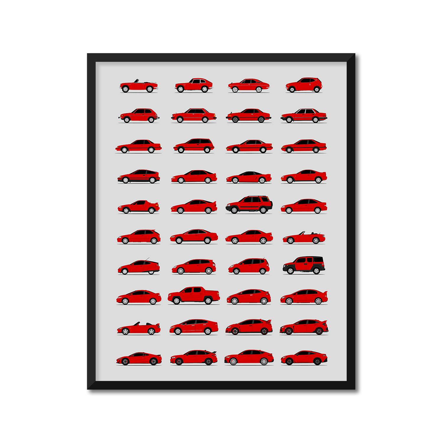 Honda Generations (Side Profile)
