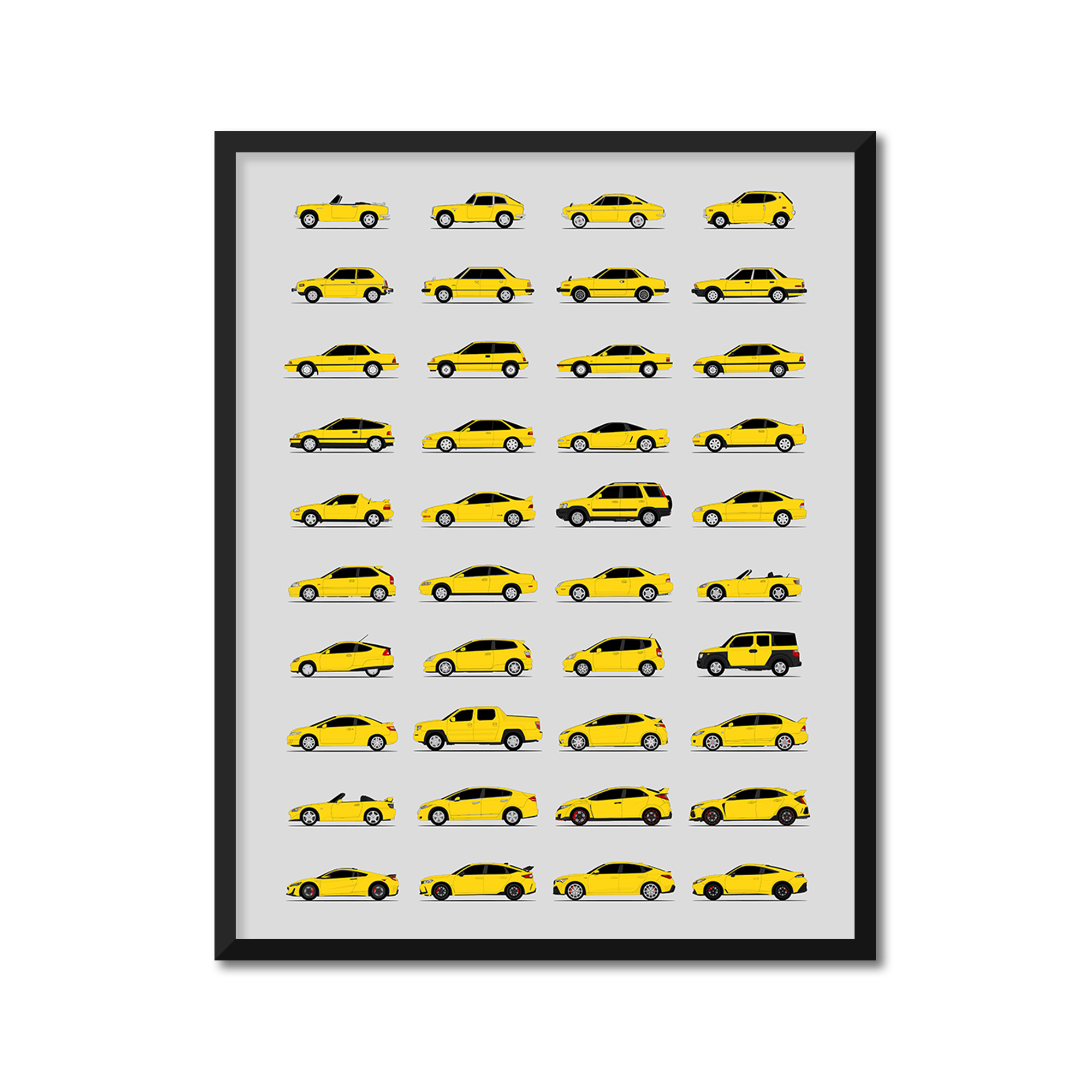 Honda Generations (Side Profile)