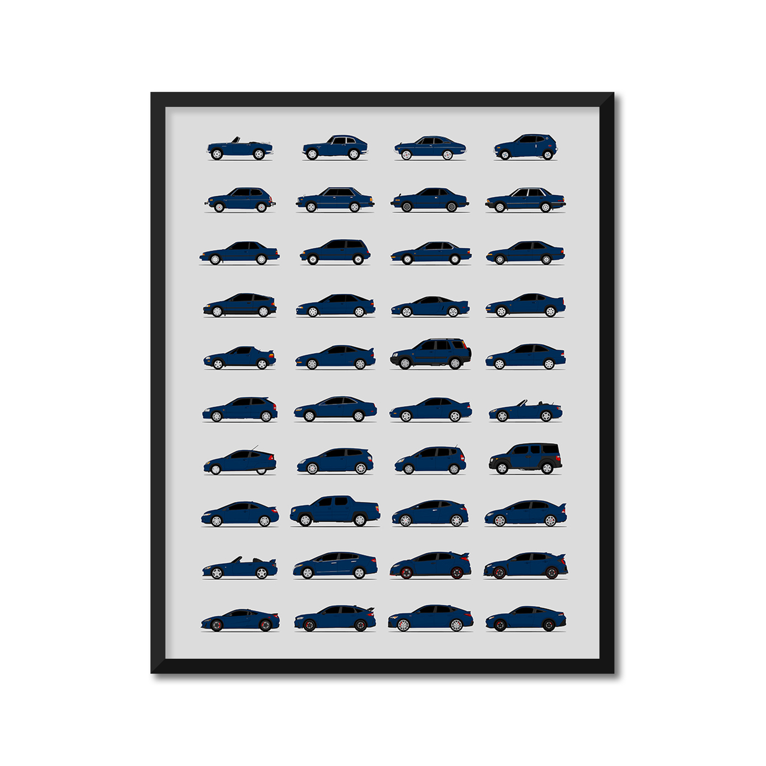 Honda Generations (Side Profile)