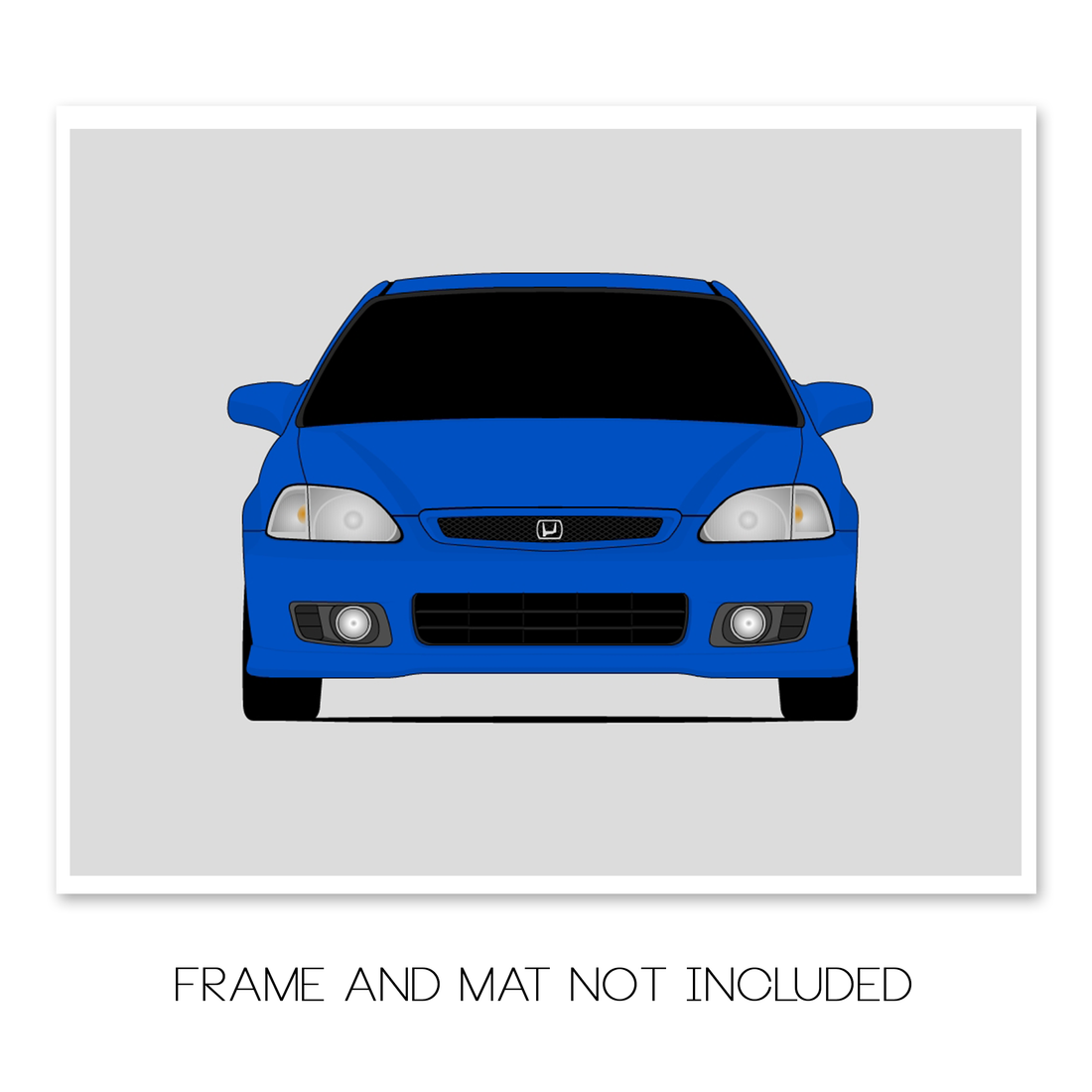 Honda Civic Si (1996-2000) EK9 Gen 6 Poster