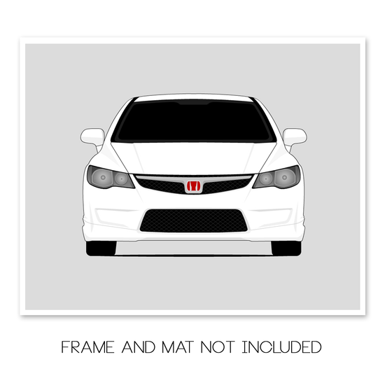 Honda Civic Type R FD2 (2007-2011) 3rd Generation Poster