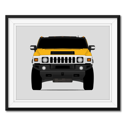 GMC Hummer H2 (2003-2007) Poster