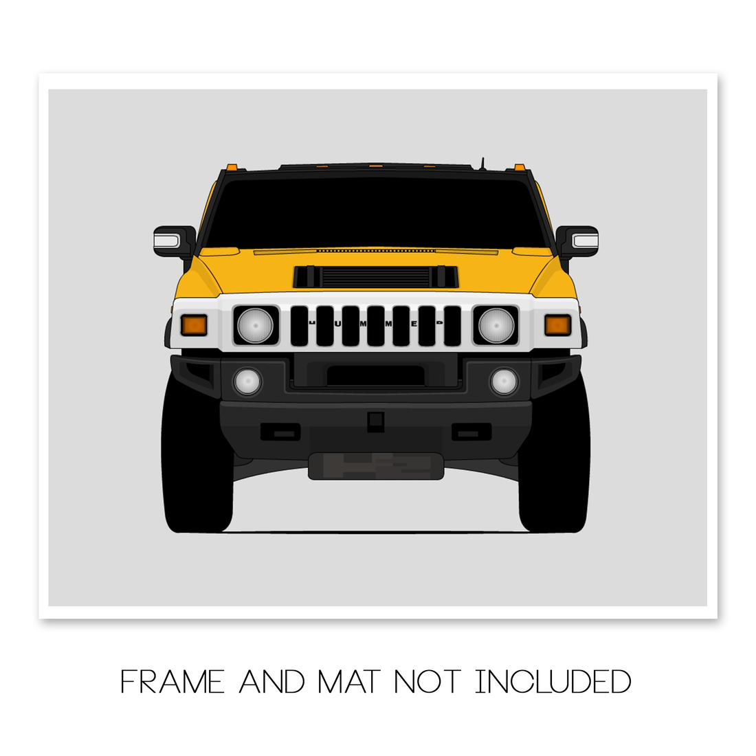 GMC Hummer H2 (2003-2007) Poster