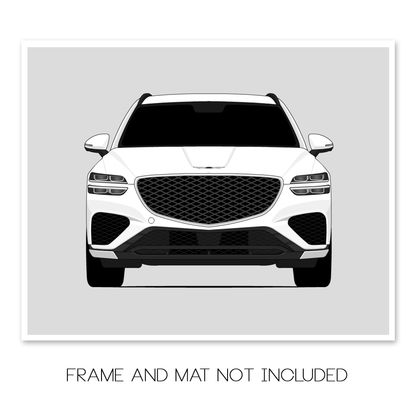 Hyundai Genesis GV70 Sport (2020-2025) Poster