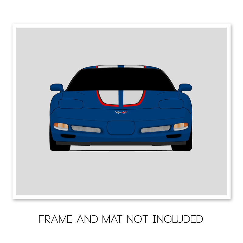 Chevy Corvette Z06 Commemorative Edition C5 (2004) Poster