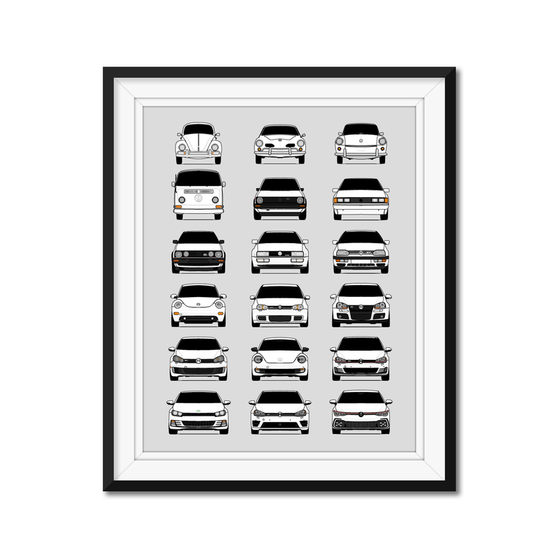 Customizable Version: Volkswagen Generations History and Evolution