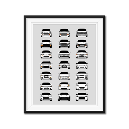 Customizable Version: Nissan Generations History and Evolution