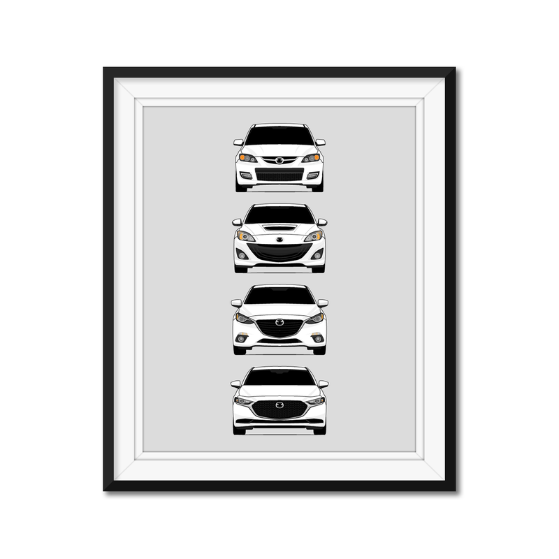 Customizable Version: Mazda 3 Generations