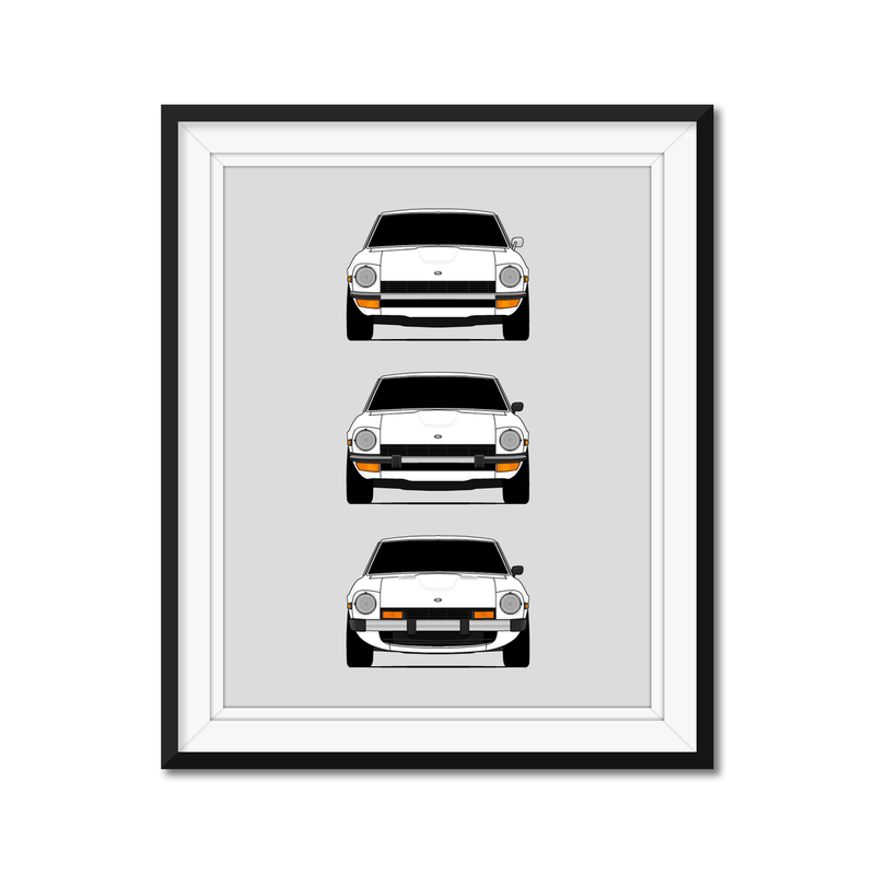 Customizable Version: Datsun 240Z 260Z 280Z Generations (Nissan Fairlady Z)