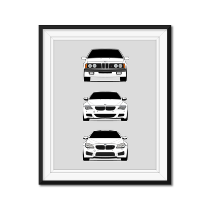 Customizable Version: BMW M6 Generations