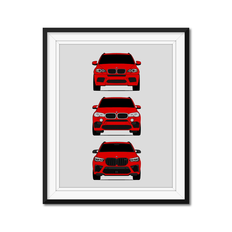 BMW X5M Generations