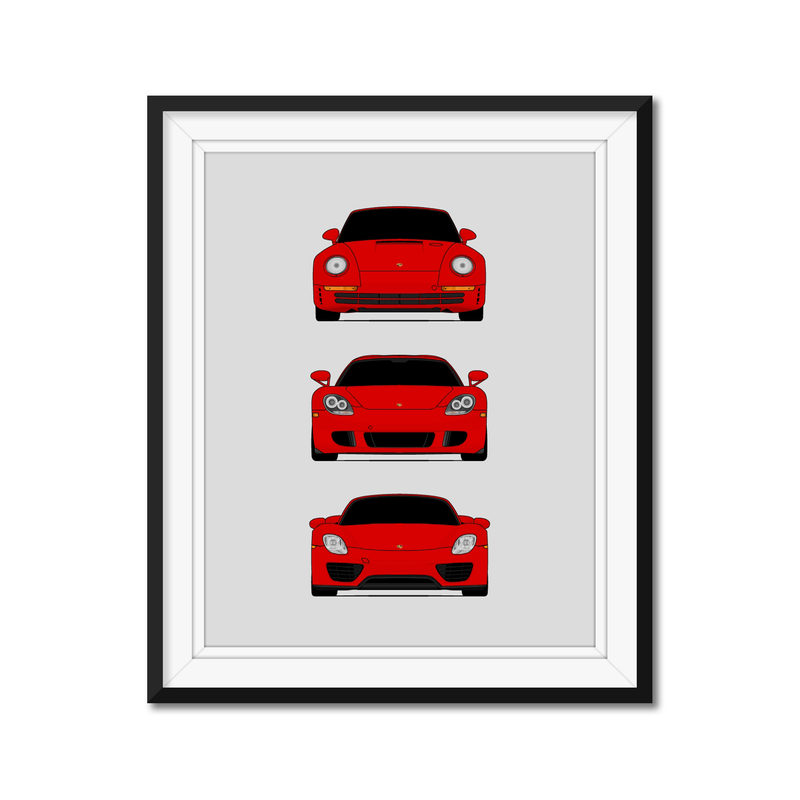 Porsche Hypercar Generations