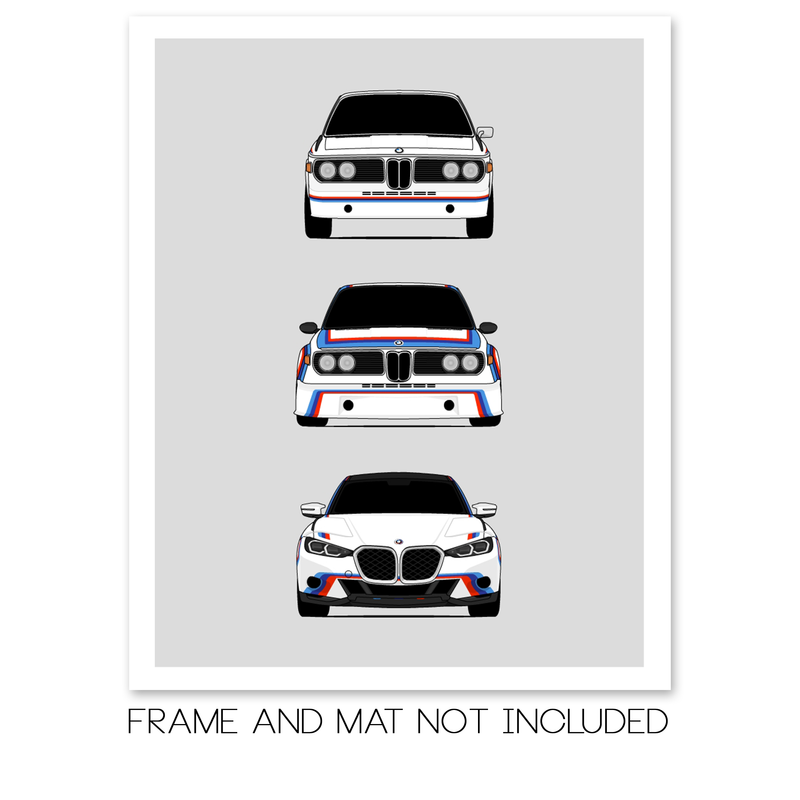 BMW 3.0 CSL Generations