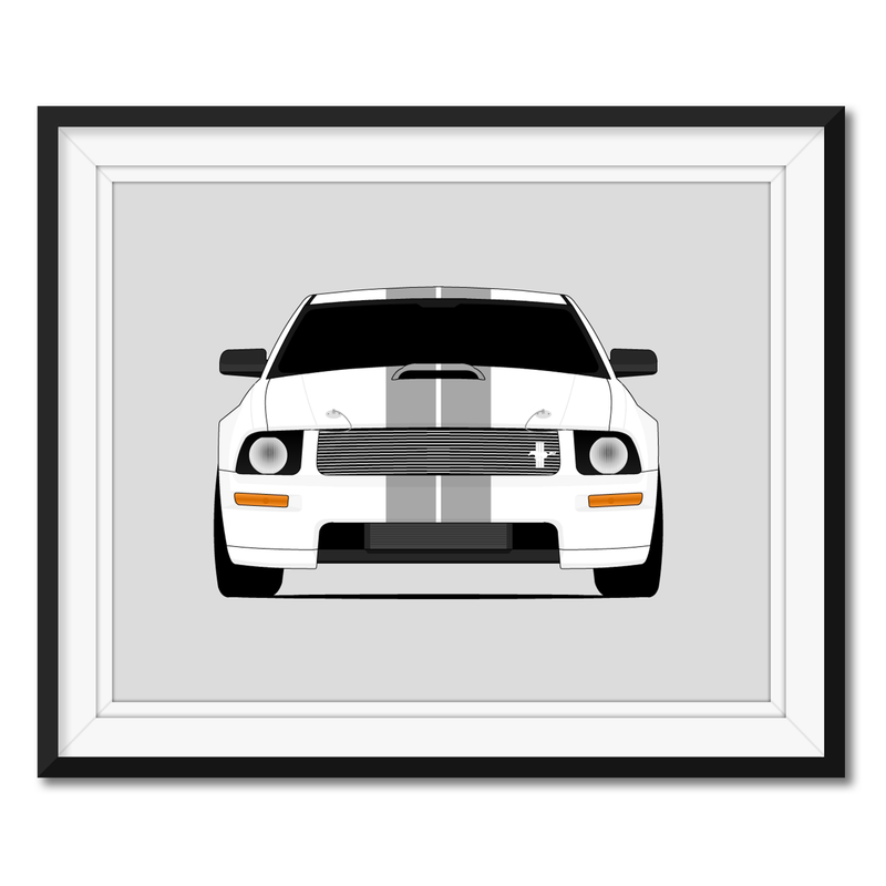 Shelby GT (2007) S197 (Ford) Poster