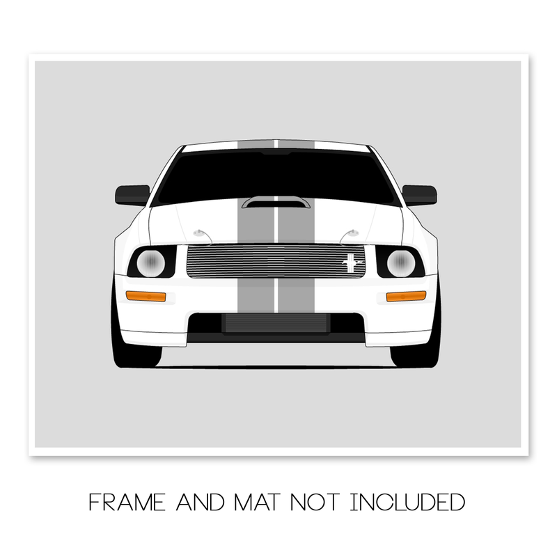 Shelby GT (2007) S197 (Ford) Poster