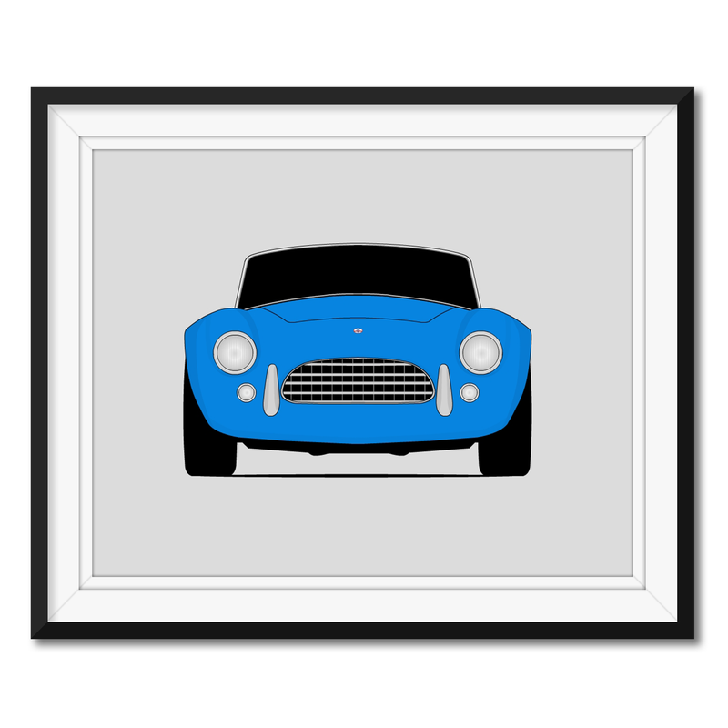 Shelby Cobra CSX2000 (1962-1963) MK I Poster