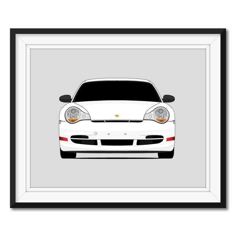 Porsche 911 GT3 RS (2003-2004) 996.2 Poster
