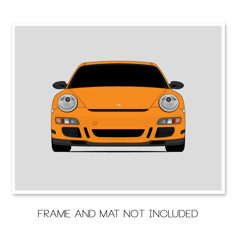 Porsche 911 GT3 (2006-2009) 997.1 Poster