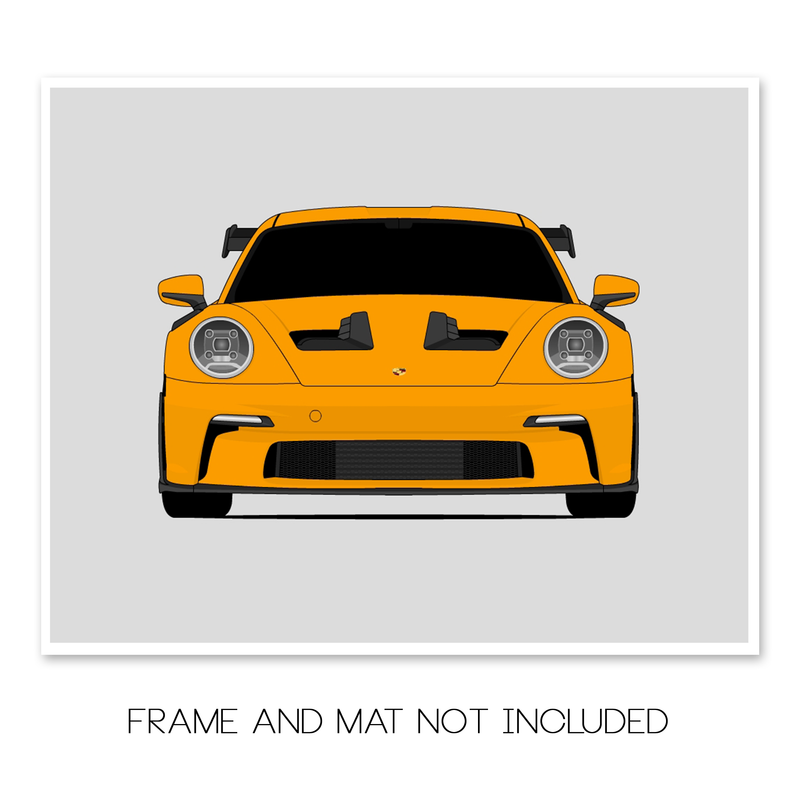 Porsche 911 GT3 RS (2023-Present) 992 Poster