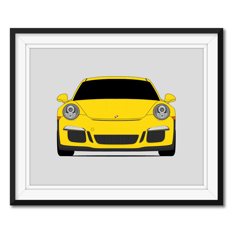 Porsche 911 GT3 (2013-2016) 991.1 Poster