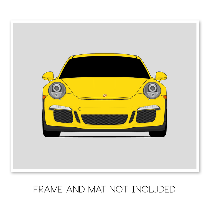 Porsche 911 GT3 (2013-2016) 991.1 Poster
