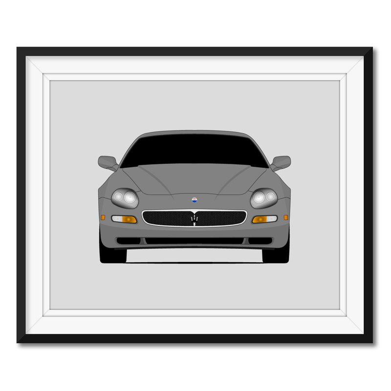 Maserati (2001-2004) Coupe Gransport Spyder Poster