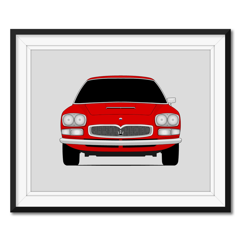 Maserati Quattroporte I (1963-1969) Poster