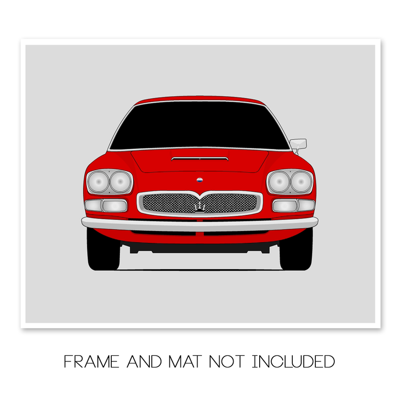 Maserati Quattroporte I (1963-1969) Poster