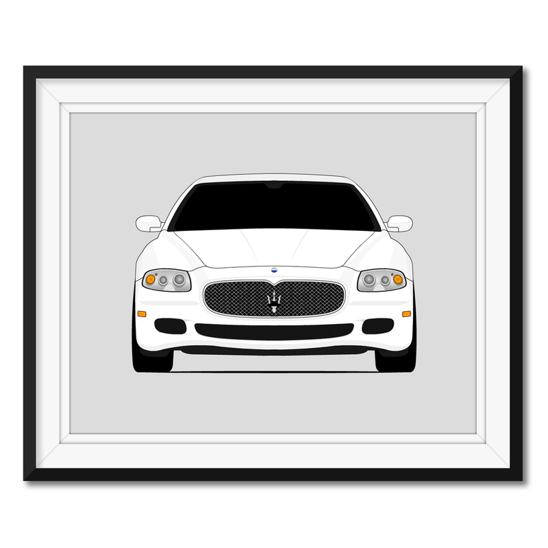 Maserati Quattroporte V (2003-2008) Poster