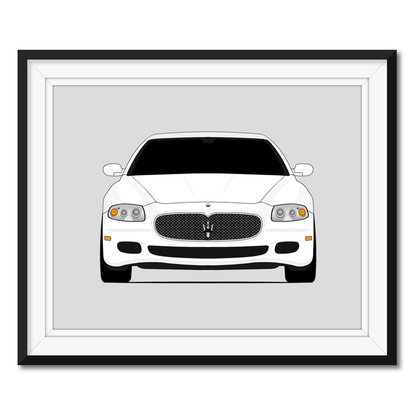 Maserati Quattroporte V (2003-2008) Poster