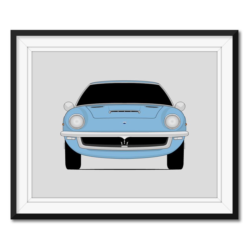 Maserati Mistral (1965-1970) Poster