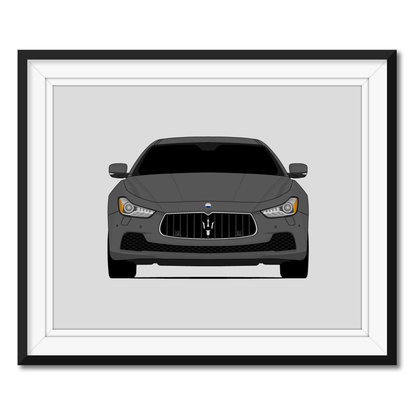 Maserati Ghibli (2014-2018) M157 Poster