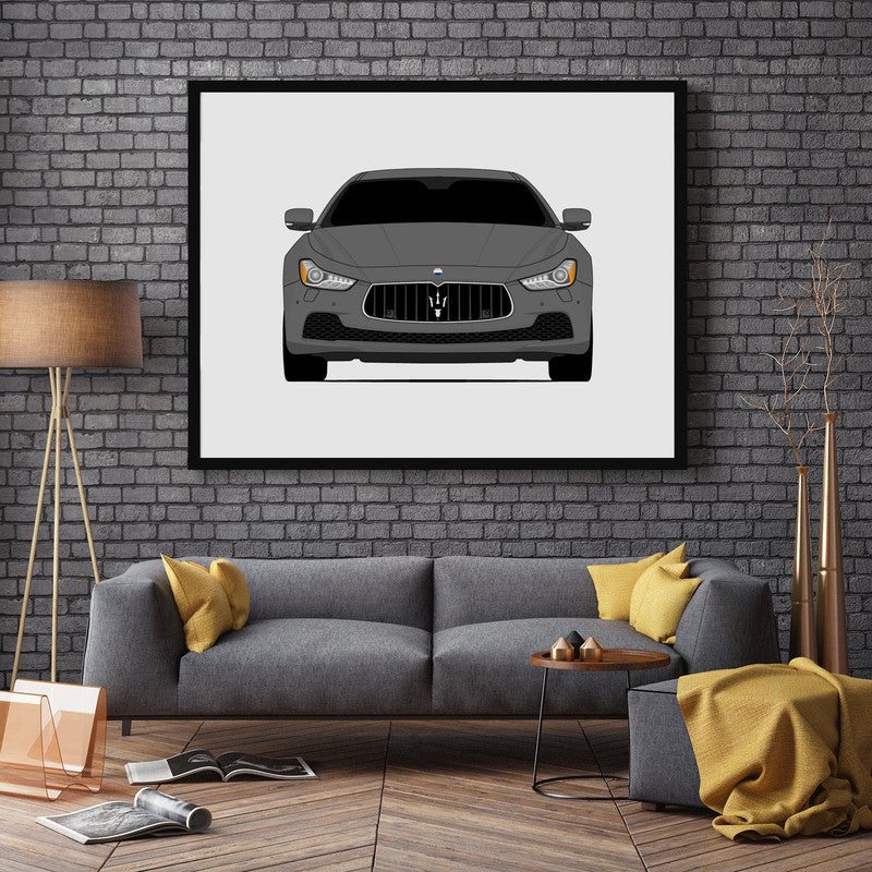 Maserati Ghibli (2014-2018) M157 Poster