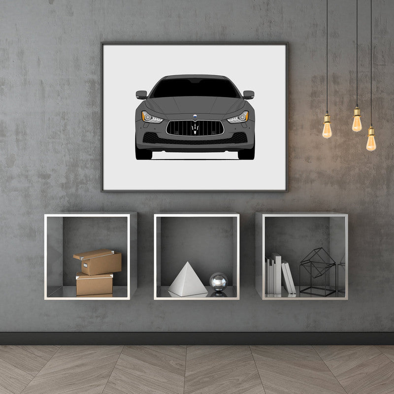 Maserati Ghibli (2014-2018) M157 Poster