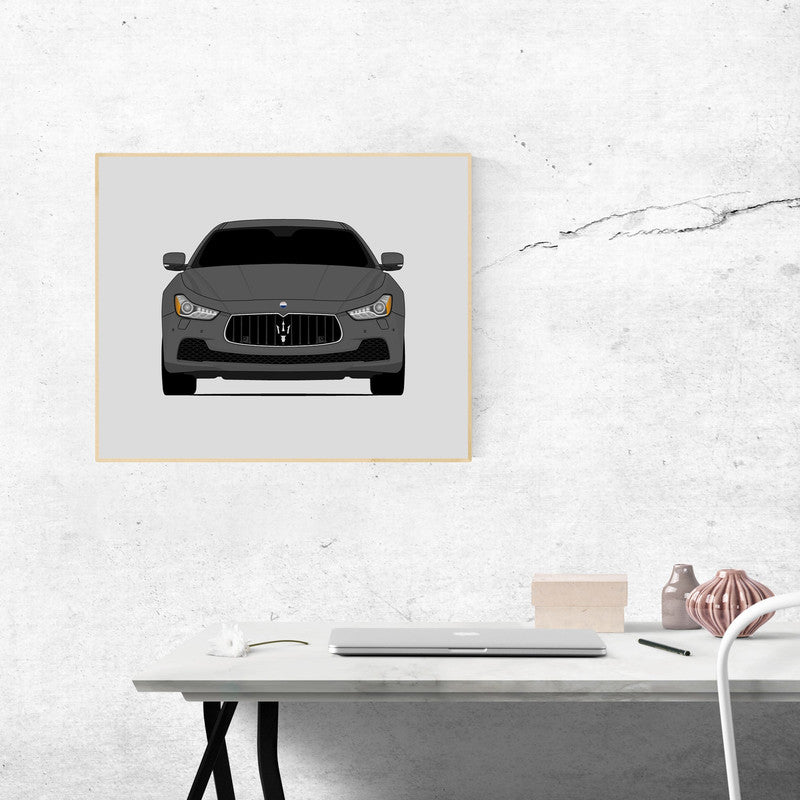 Maserati Ghibli (2014-2018) M157 Poster